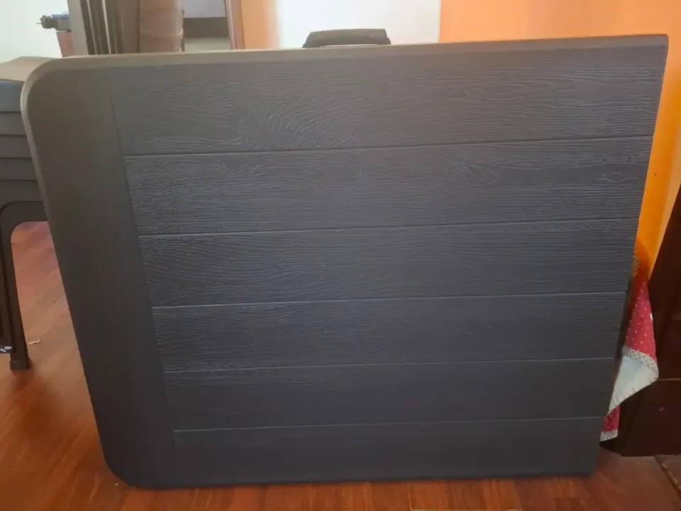 Dark Grey Wood-Effect Foldable table