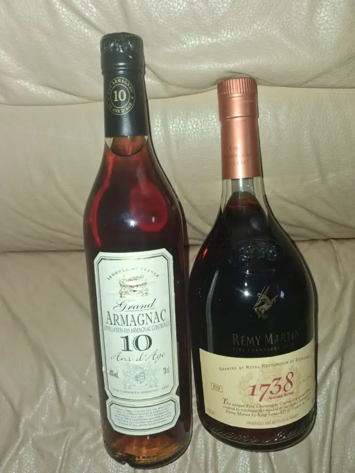 Champagne ek armagnac