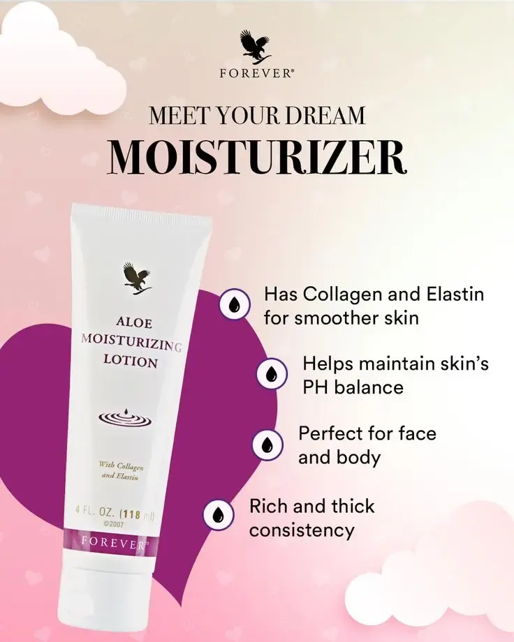 Lotion Hydratante à l'Aloe Vera Forever
