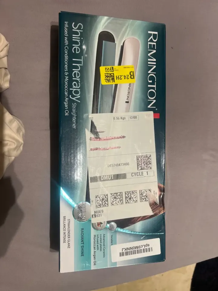 Remington Shine Therapy Hair Straightener