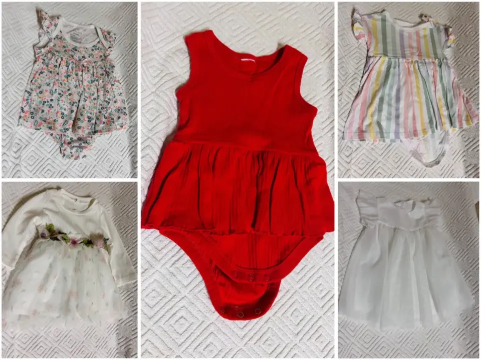 Lot of 13 Dresses for girls 3-6 months / can also sell individually