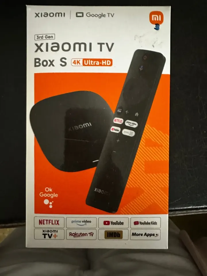 Xiaomi TV Box S 4K Ultra-HD (3ème Gén) avec Google TV