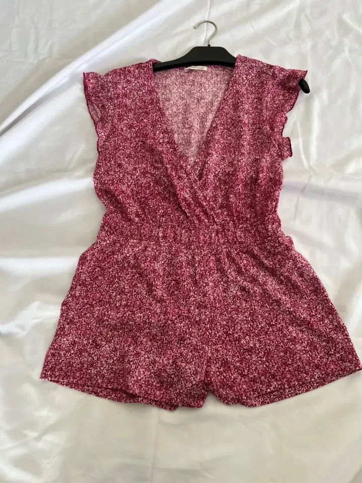 Women's Floral Print Romper