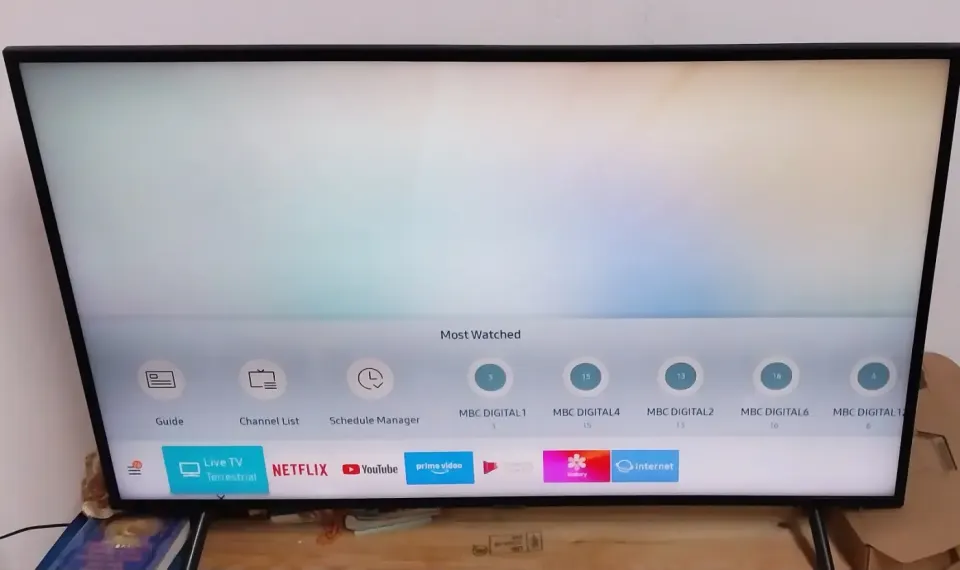 Smart TV with Streaming Apps