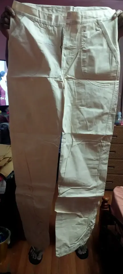 Pantalon Blan ecru m/l/xl