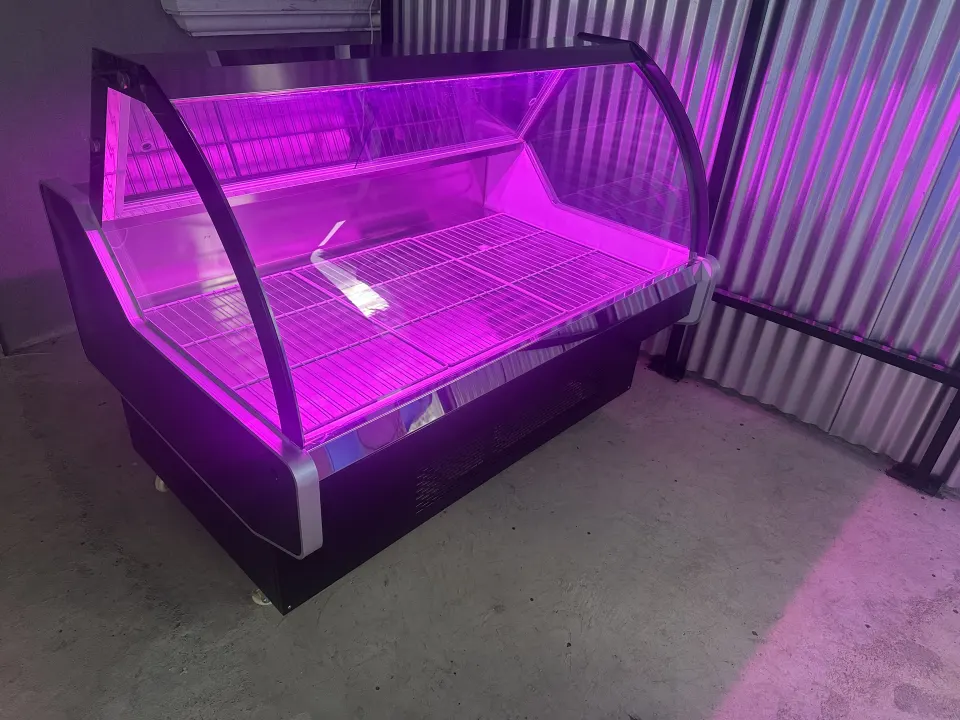 Chiller display for chicken,fish and meat