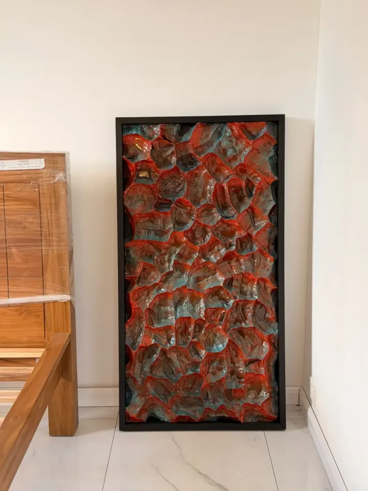 Abstract Textured Wall Art