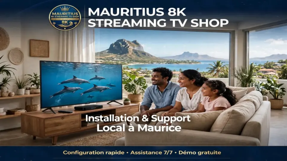 Mauritius 8K Streaming TV Shop - Installation & Support