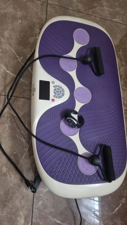 OTO Curve Vibration Plate avek Bann Rezistans