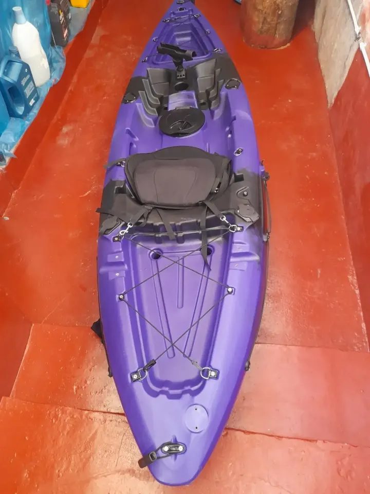 Kayak Violet avec Siège et Porte-Canne