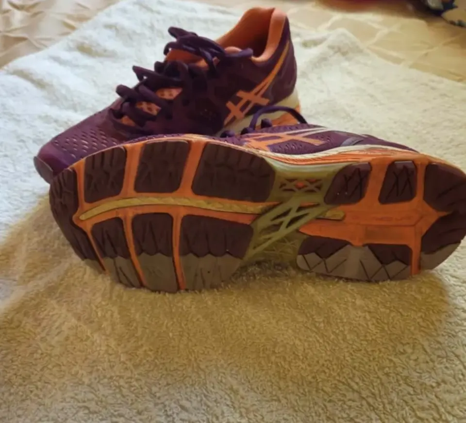 Soulie Asics Pou Kourir - Mov & Oranz