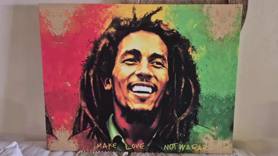 Tableau Bob Marley - Make Love Not War