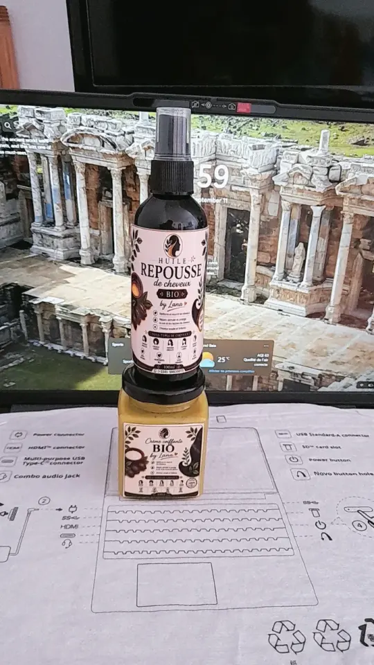 Huile Repousse & Crème Coiffante Bio by Lana