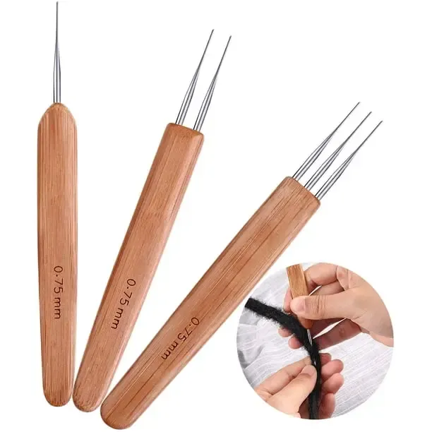 Dreadlock Needles 0.75mm (set of 3)