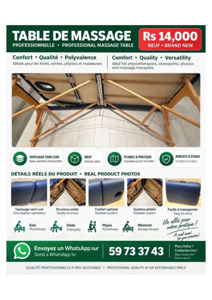 Foldable Professional Massage Table