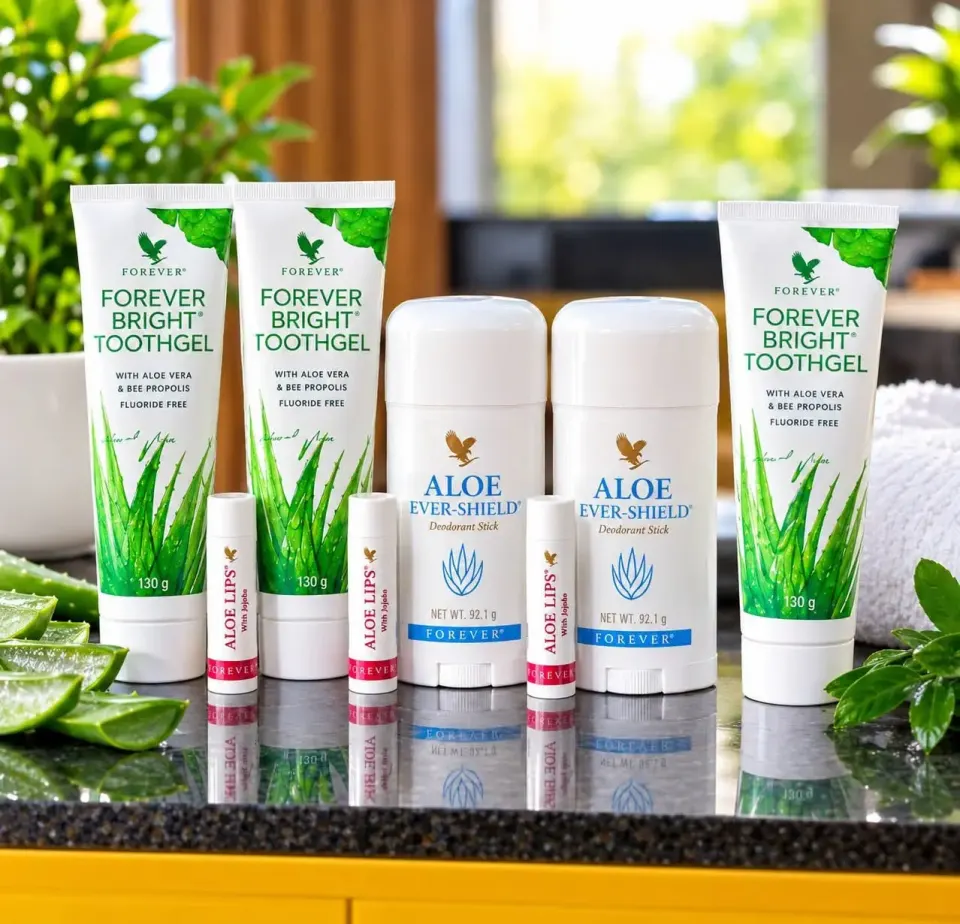 Lot de Produits Forever Living à l'Aloe Vera
