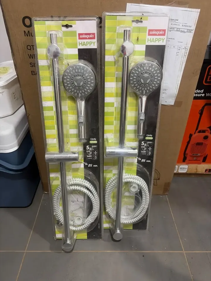 Set Pommeau de Douche Wirquin Happy (2 disponibles)
