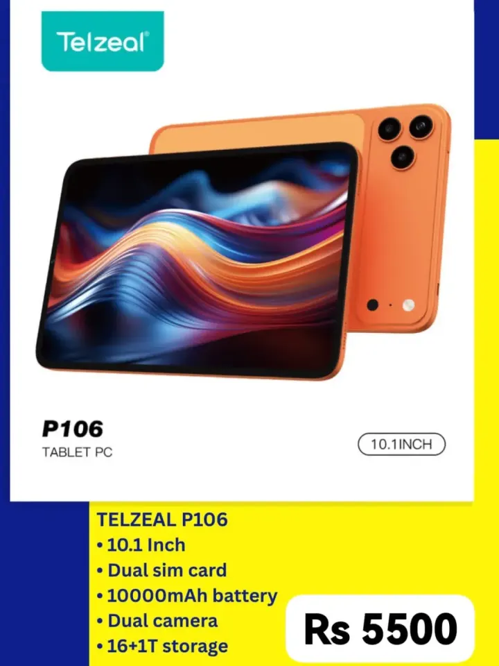 Telzeal P106 10.1-inch Tablet PC