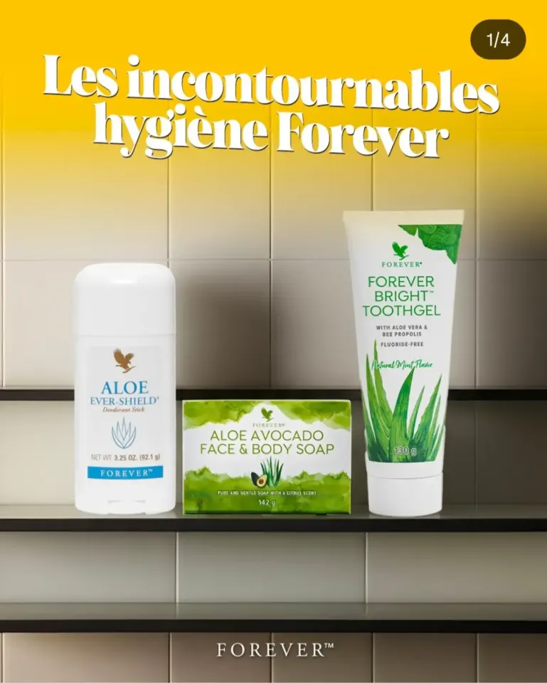 Ensemble de Produits d'Hygiène Forever Living