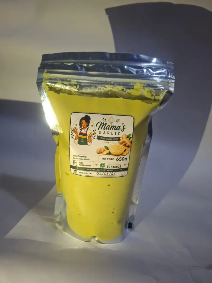Pâte de Gingembre Frais Mama's Garlic 650g