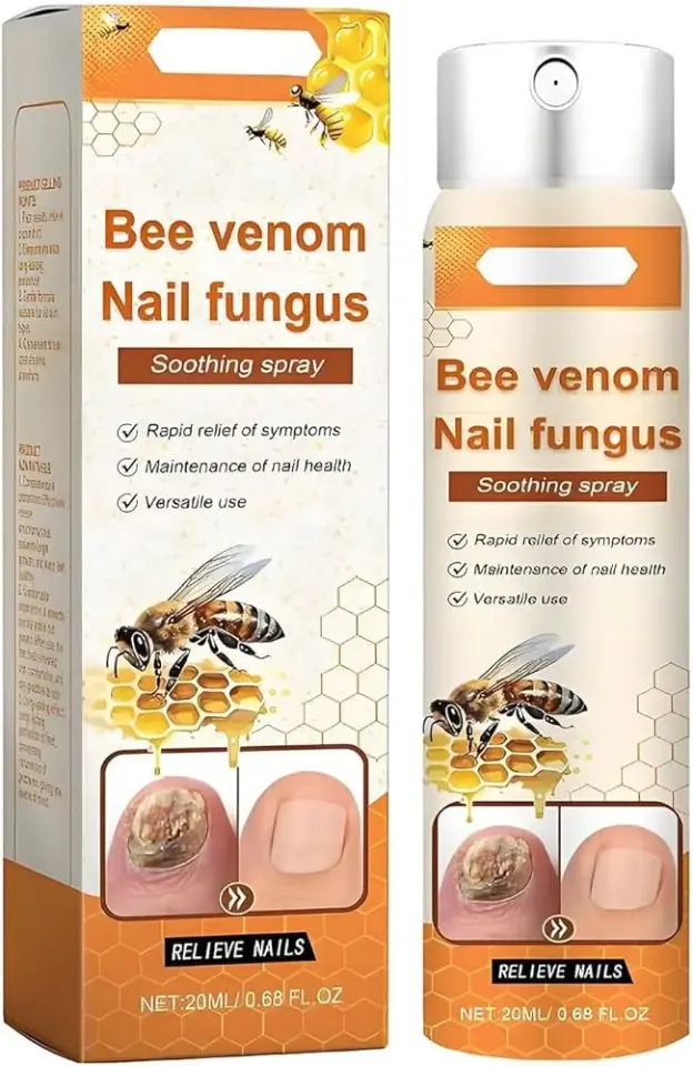 Spray apaisant pour mycose des ongles au venin d'abeille