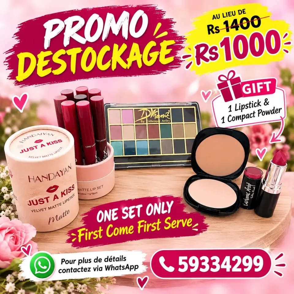 Promo Destokaz Makiyaz Konple + Kado