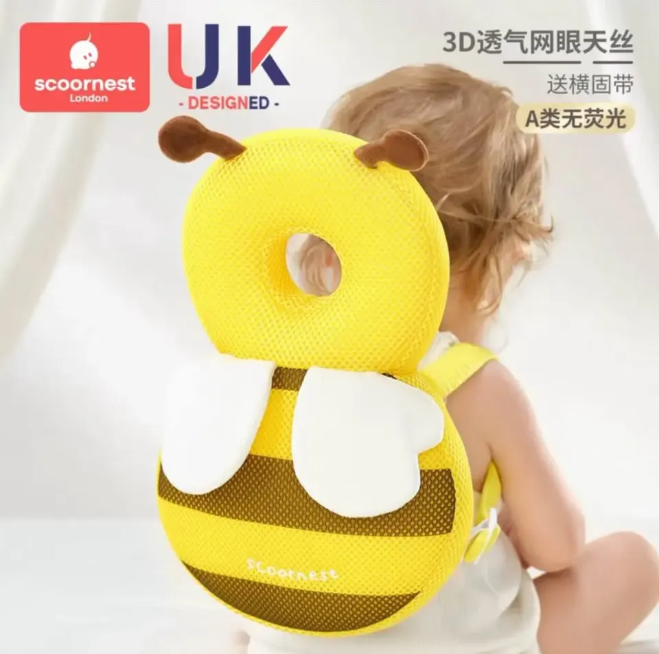 Sac à Dos Protège-Tête Bébé - Motif Abeille