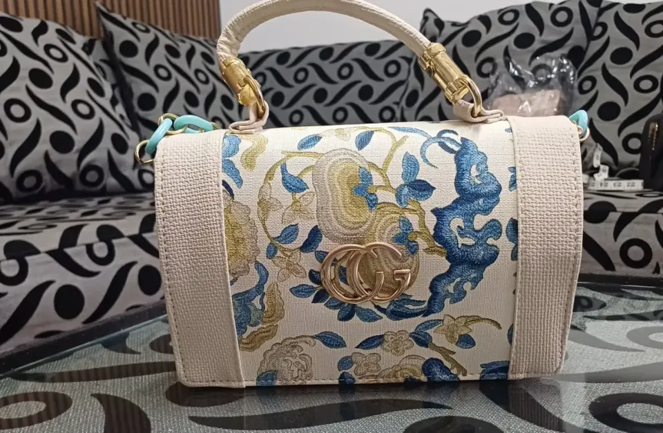 Sac à Main Élégant à Motif Floral