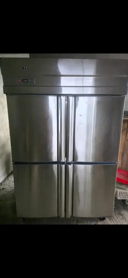 Réfrigérateur Commercial en Acier Inoxydable 4 Portes