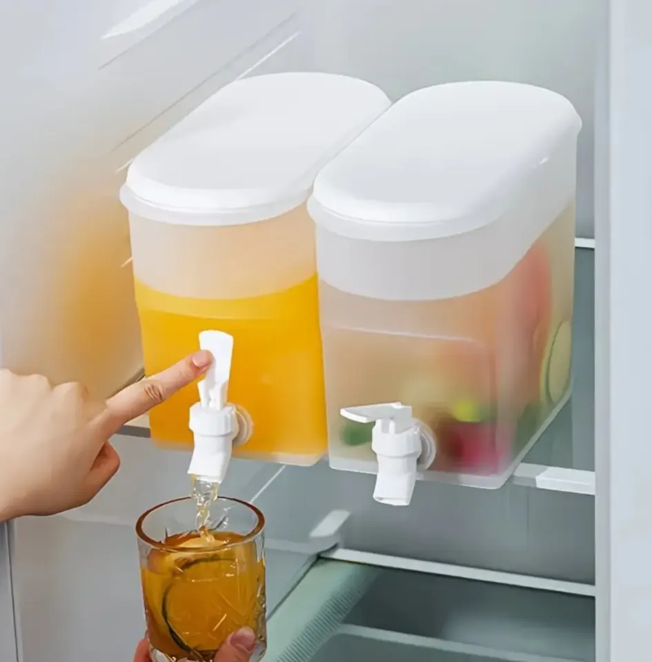 Fridge Drink Dispenser with Tap