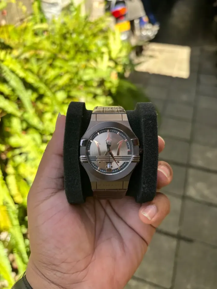 Mont Montre Maserati Potenza (Ler Maron & Bronz)