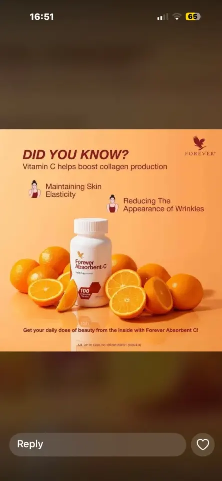 Forever Absorbent-C Vitamin Supplement