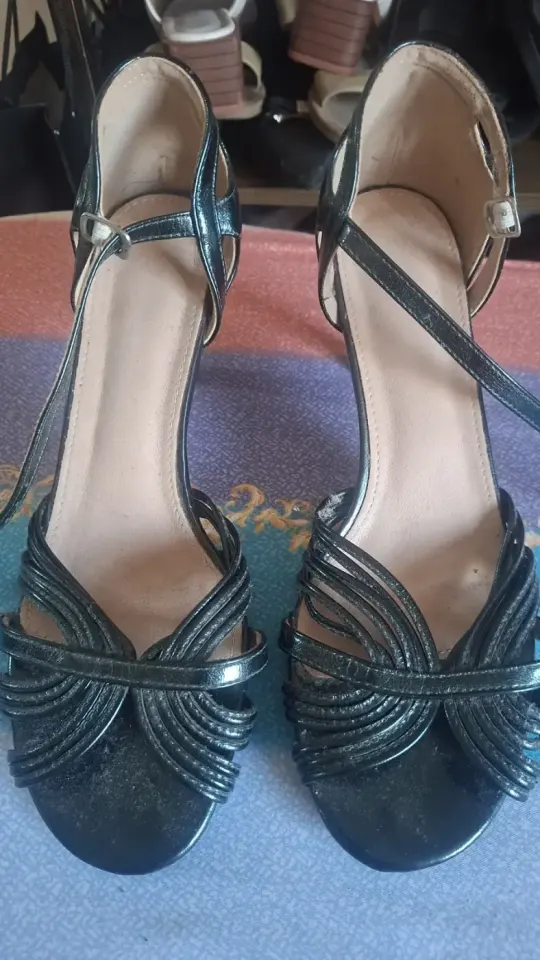 Dark green Strappy Heels