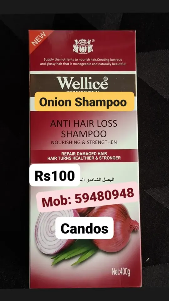 Wellice Onion Anti Hair Loss Shampoo 400g