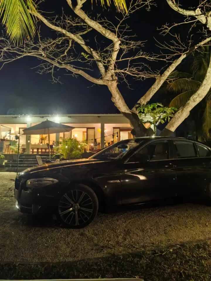 Black BMW 5 Series in Good Condition