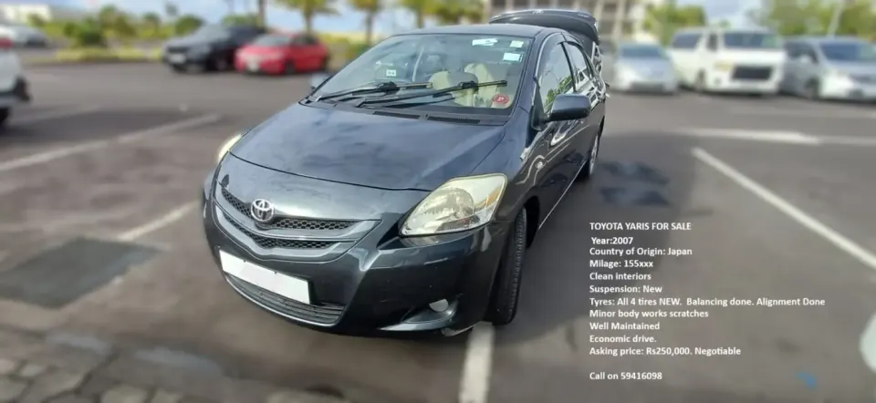 Toyota Yaris 2007 - Well Maintained