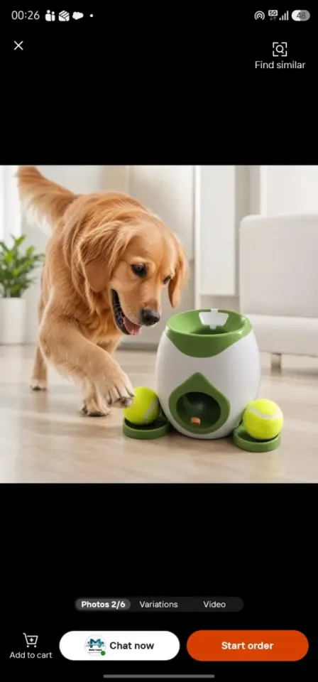 Lanceur de balles automatique pour chiens