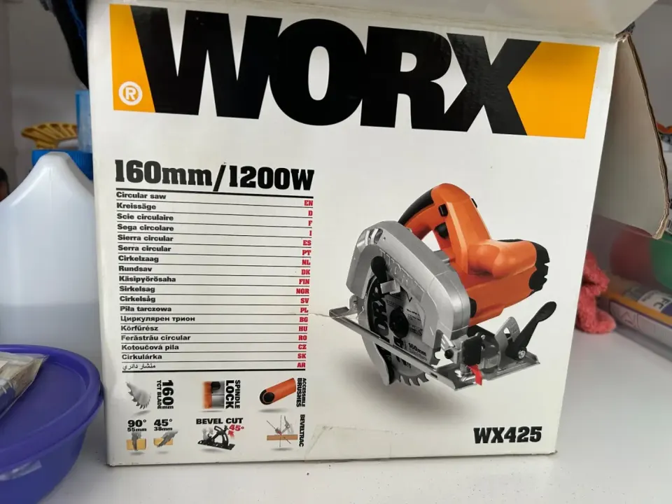 WORX WX425 160mm 1200W Circular Saw