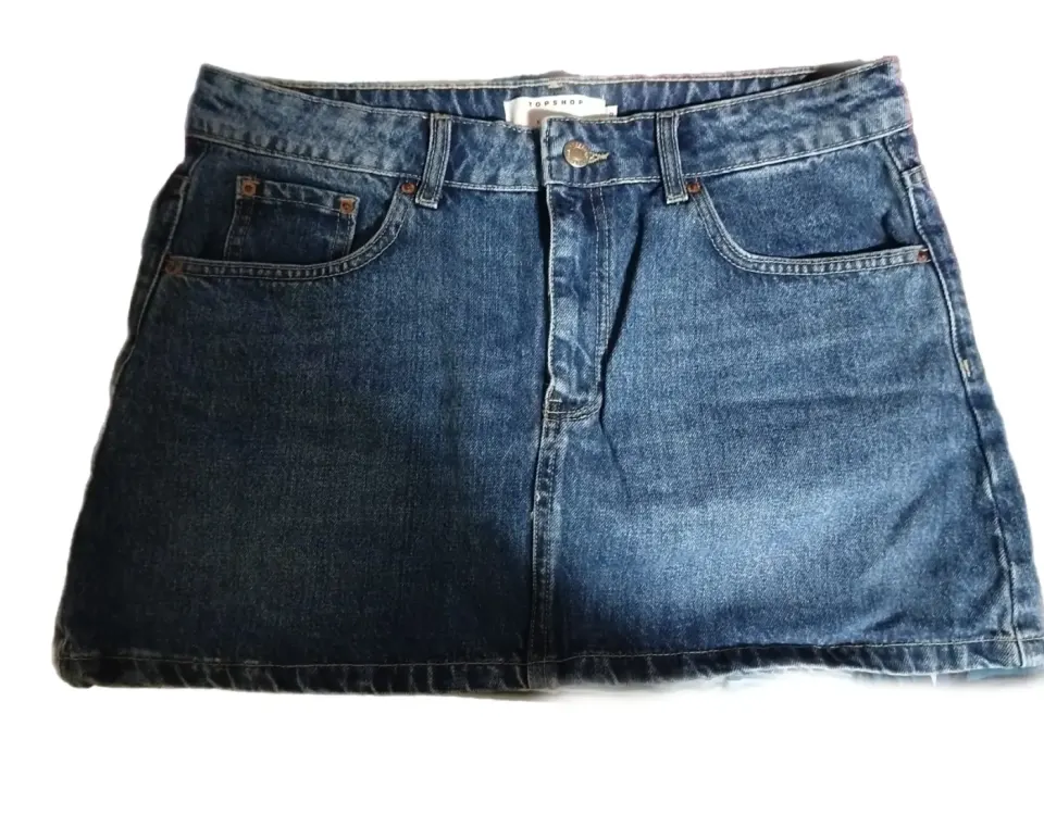 Mini-zip Topshop Ble Denim