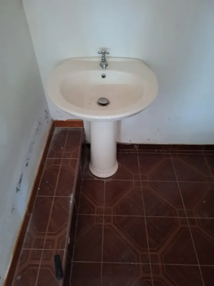 Lavabo roz servi avek so pie, bon leta