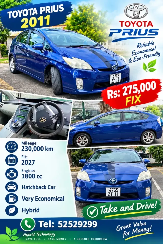 Toyota Prius 2011 Hybride Hatchback