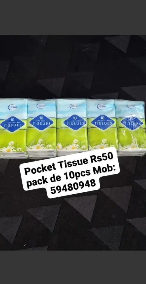 Pocket Tissues - Pack of 10