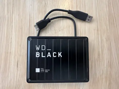Disque dur de jeu 5 To pour Playstation/Xbox/PC/Mac. WD_Black P10 Game Drive 2.5 HDD