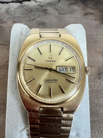 Rare Vintage Omega Seamaster Automatic – Gold Plated 20 Microns