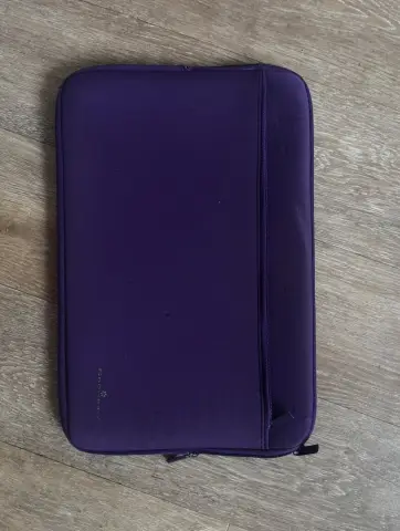 Pochette pour ordinateur portable violette