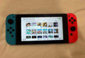 Nintendo Switch with 27 games and 128GB SDC