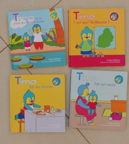 Lot de 6 livres Timo