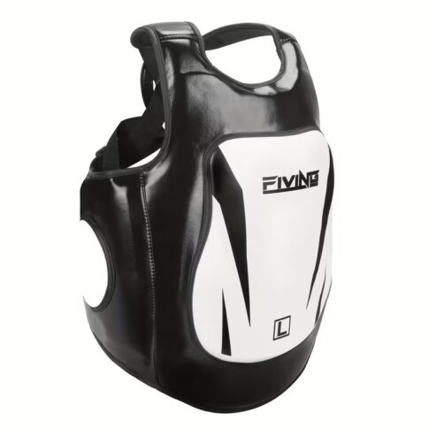 Boxing Martial Arts Karate Sparring Chest Protector Thickened Protective Gear for Boxing Sanda Training and Competition.