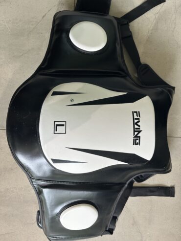 Boxing Martial Arts Karate Sparring Chest Protector Thickened Protective Gear for Boxing Sanda Training and Competition.