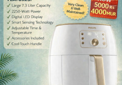 Philips XXL Airfryer – White, Modern, Large